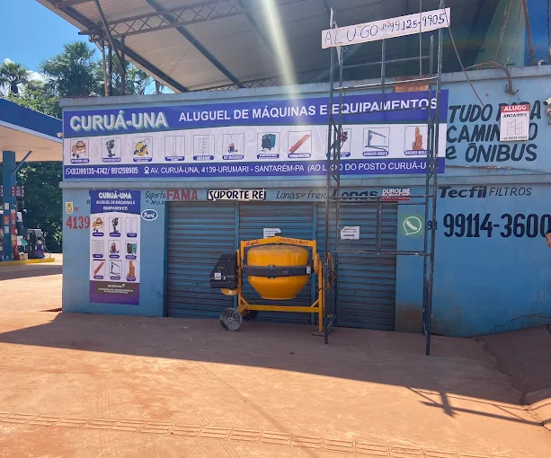 Loja CURUÁ-UNA - Aluguel de Máquinas e Equipamentos